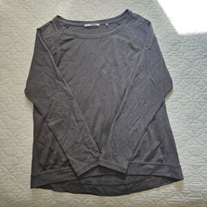 T Tahari Charcoal Gray Medium Long Sleeve